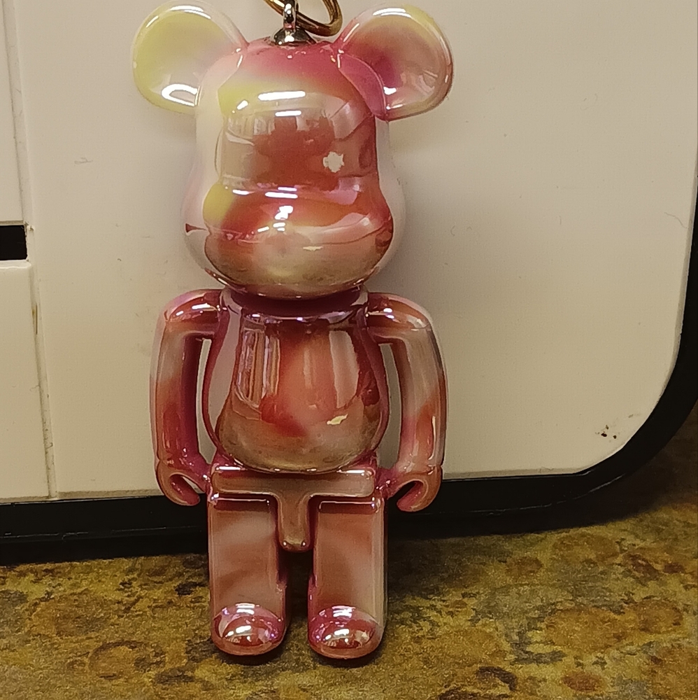 Pink key chain
